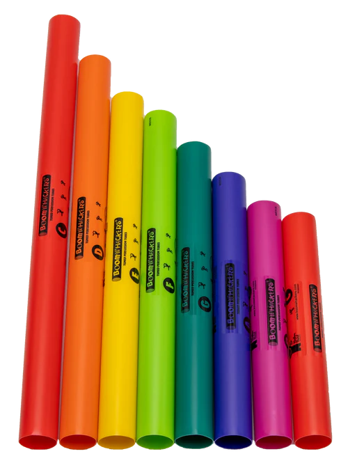 Boomwhacker C Major Diatonic Scale Set – 8 Pieces | Classroom Music Tubes