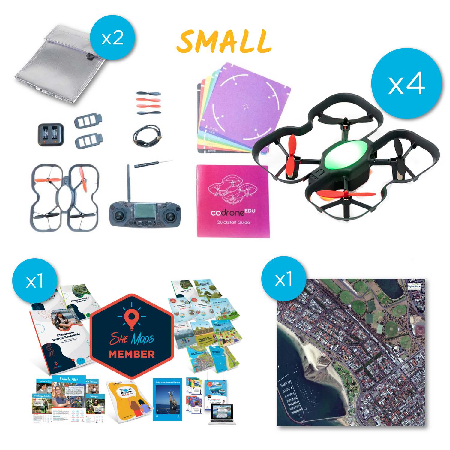 Classroom Drone Kits + Drone Education Membership