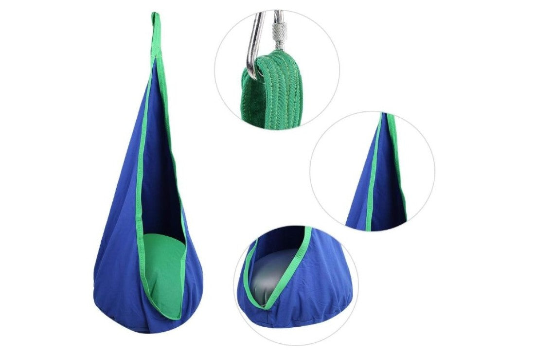 Indoor Sensory Pod Swing – Calming Therapy Hammock for Kids