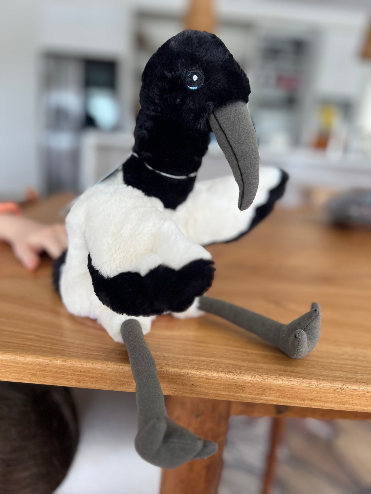 Eco Australian Ibis Hand Puppet 25cm