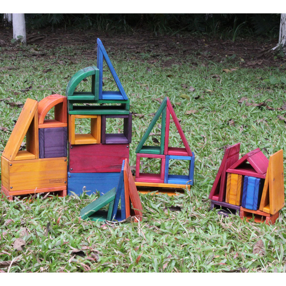 Coloured Outdoor Hollow Blocks 27pcs