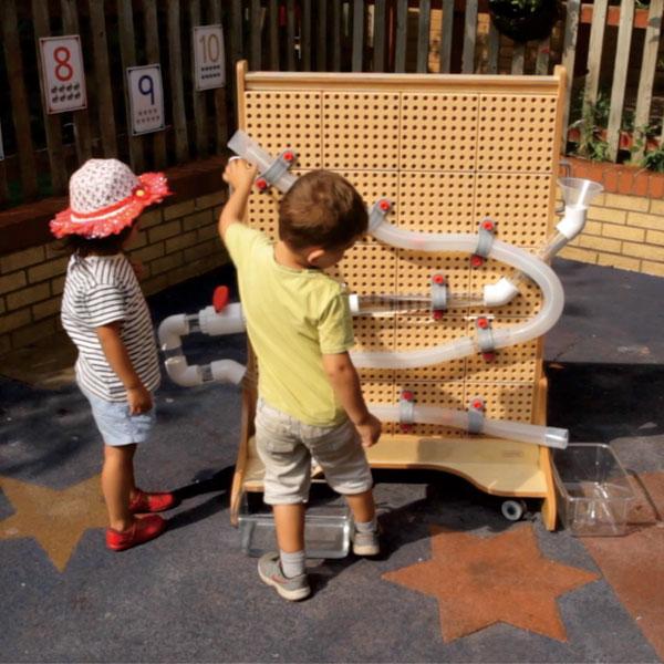 Double-Sided Mobile STEM Wall 86cmW x 118.5cmH