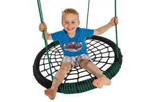 Oval Nest Swing for Kids – Outdoor Playground Swing 108cm
