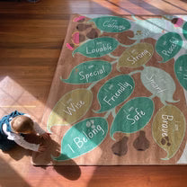 Gumtree Affirmation Carpet – Positive Words Classroom Rug 2m x 3m