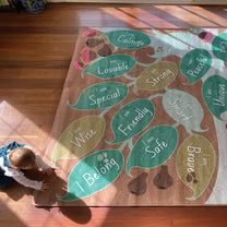 Gumtree Affirmation Carpet – Positive Words Classroom Rug 2m x 3m