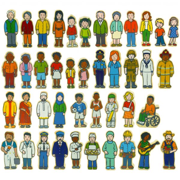 The Village People 42pcs
