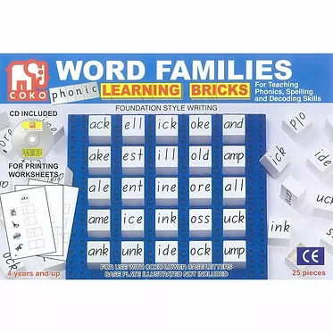 Coko Word Families Bricks 25pcs