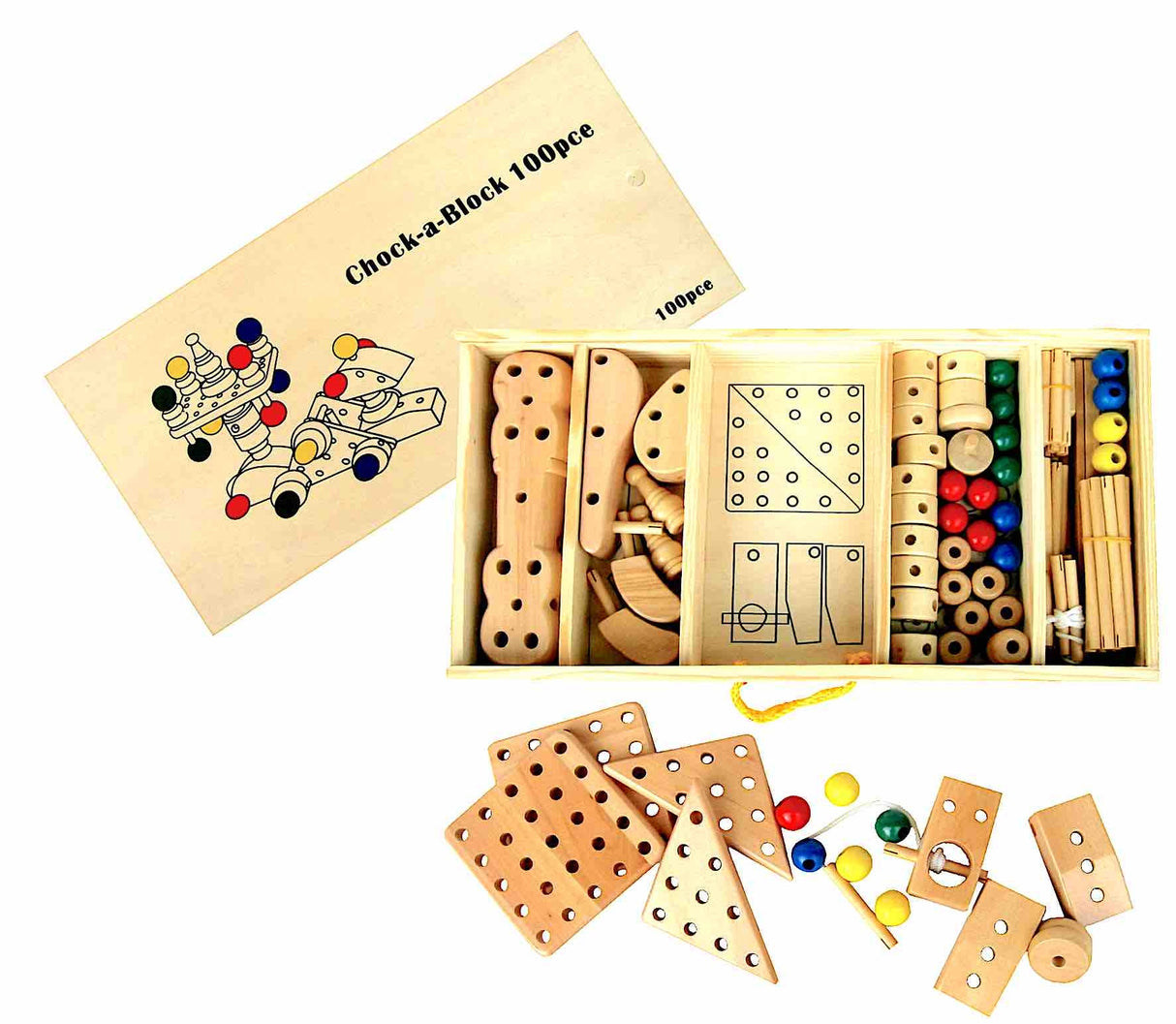 Chock-A-Block Construction Set 100pcs