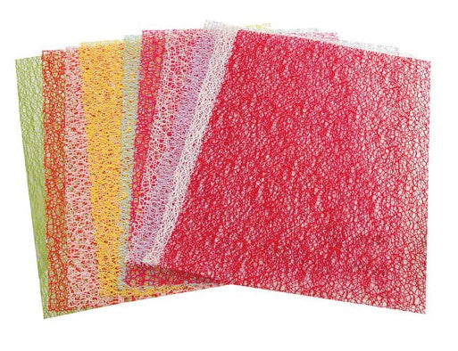 Colour Weave Fabric 10 Sheets