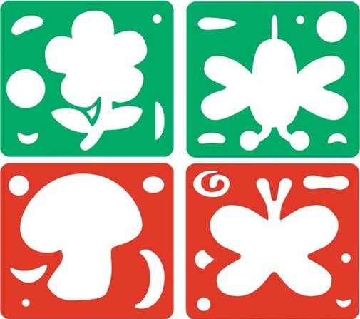 Dough Cutters Garden 4pcs