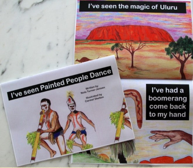 Kurrajong 3 Book Set - I Can Throw a Boomerang, I've Seen Painted People Dance and This is a Bandhaar