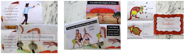 Kurrajong 3 Book Set - I Can Throw a Boomerang, I've Seen Painted People Dance and This is a Bandhaar