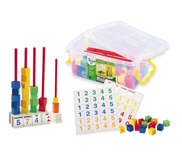Linkable Abacus Set 139pcs