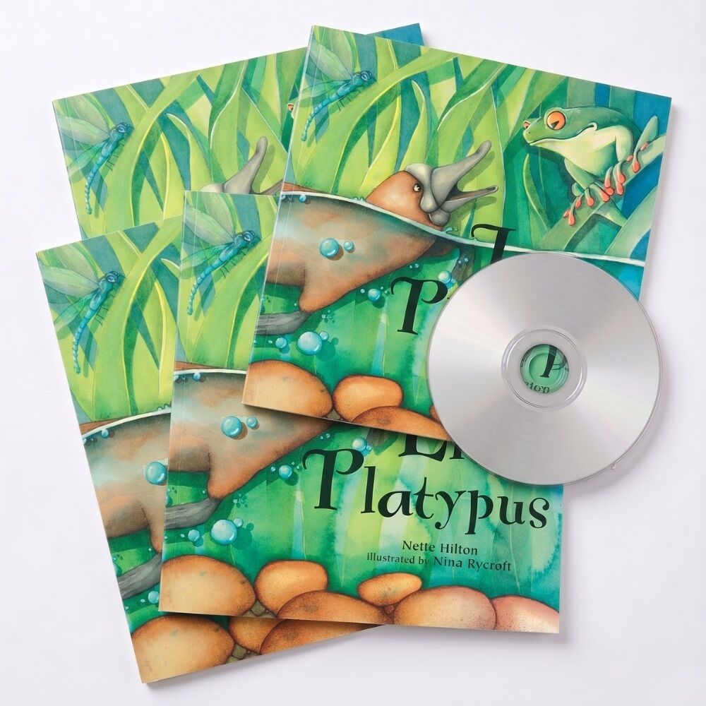 Little Platypus CD and Book Set