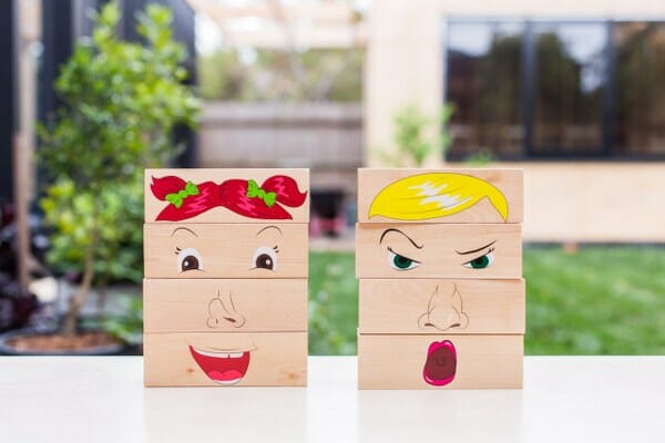 Mix 'n' Match Expressions Block Set 8pcs