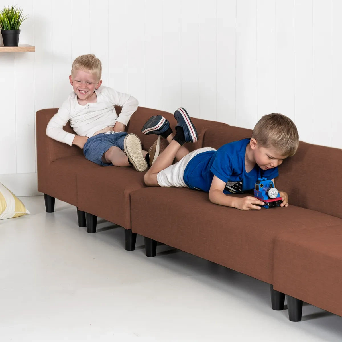 Modular Children's Lounge Suite Indigo 4pcs