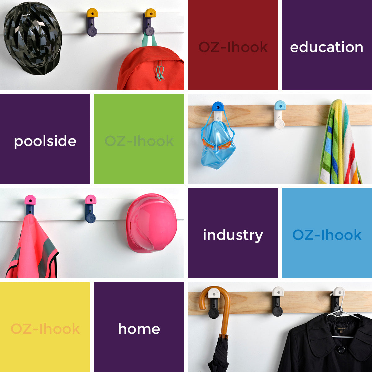 Two-Point Bag & Hat Hooks