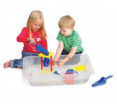 Set of 4 Clear Sand and Water Trays Only