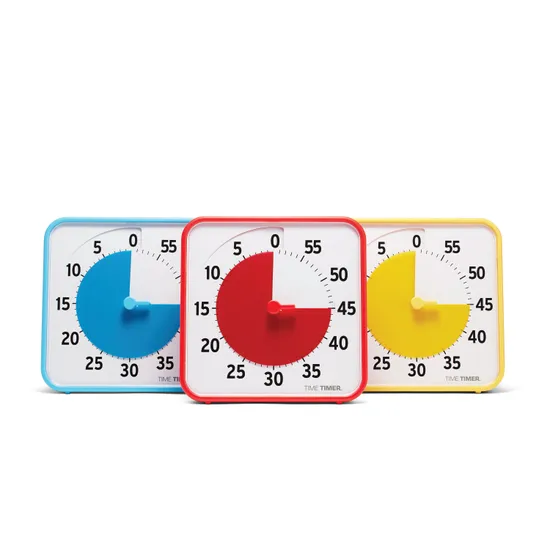Time Timer Classroom Set - 3 Pack Visual Timers