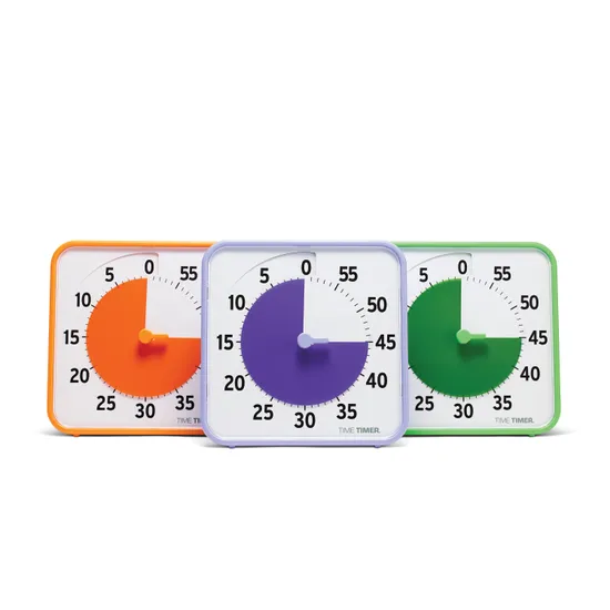 Time Timer Classroom Set - 3 Pack Visual Timers