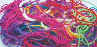 Assorted Wool Scraps 150gm