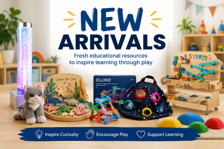 New educational resources at EDU-21 featuring STEM, sensory, imaginative play and classroom learning products for early childhood and primary education.