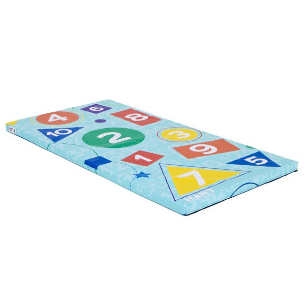 Numbers, Shapes and Colours Mat 180cmL x 90cmW x 5cmH