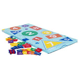 Numbers, Shapes & Colours Mat and Bean Bags Combo – Active Learning Set