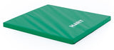 Small Green Softfall Mat CERTIFIED 90cmL x 90cmW x 5cmH