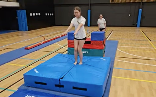 Double Foldable Crash Mat 180cmL x 180cmW x 30cmH