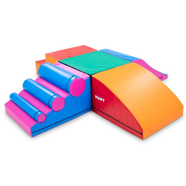 Log Rolling Mountain Camp Softplay Set 8pcs