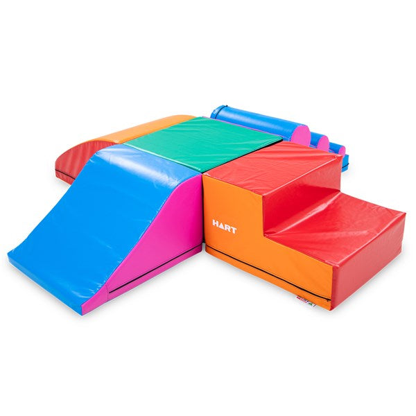 Log Rolling Mountain Camp Softplay Set 8pcs