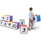 Numberered Cubes Set 10pcs