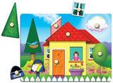 Knobbed House Reveal Puzzle 8pcs