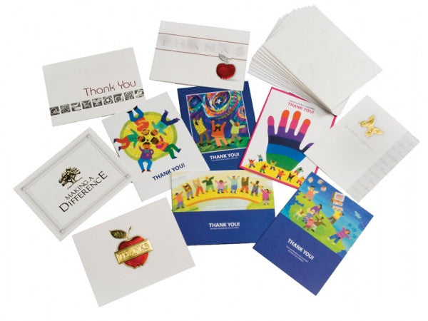 Thank You Cards Parent and Teacher 10pcs