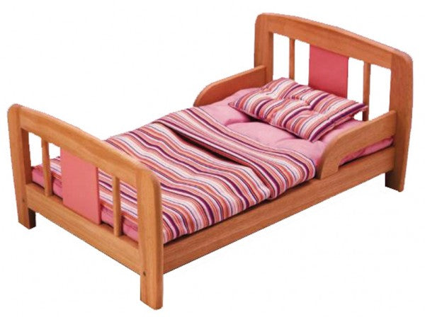 Dolls Bed with Bedding