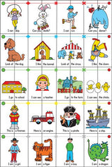 WOW! I Can Read Dominoes Set 1 Blue