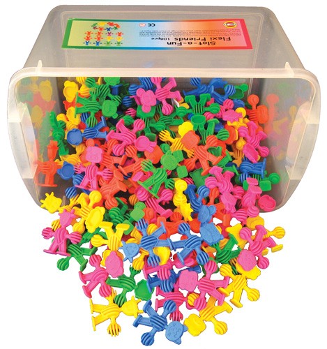 Slot-a-Fun Flexi Friends 108pcs