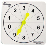 Numeral Spinners 10pcs