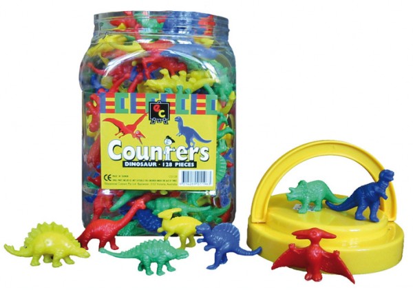 Dinosaur Counters 128pcs