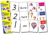 Count to 10 Flash Cards – NSW, VIC or QLD Font