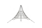 Commercial Grade Armed (Steel Core) Rope Net Pyramid Structure - 2.7mH x 2.8mW
