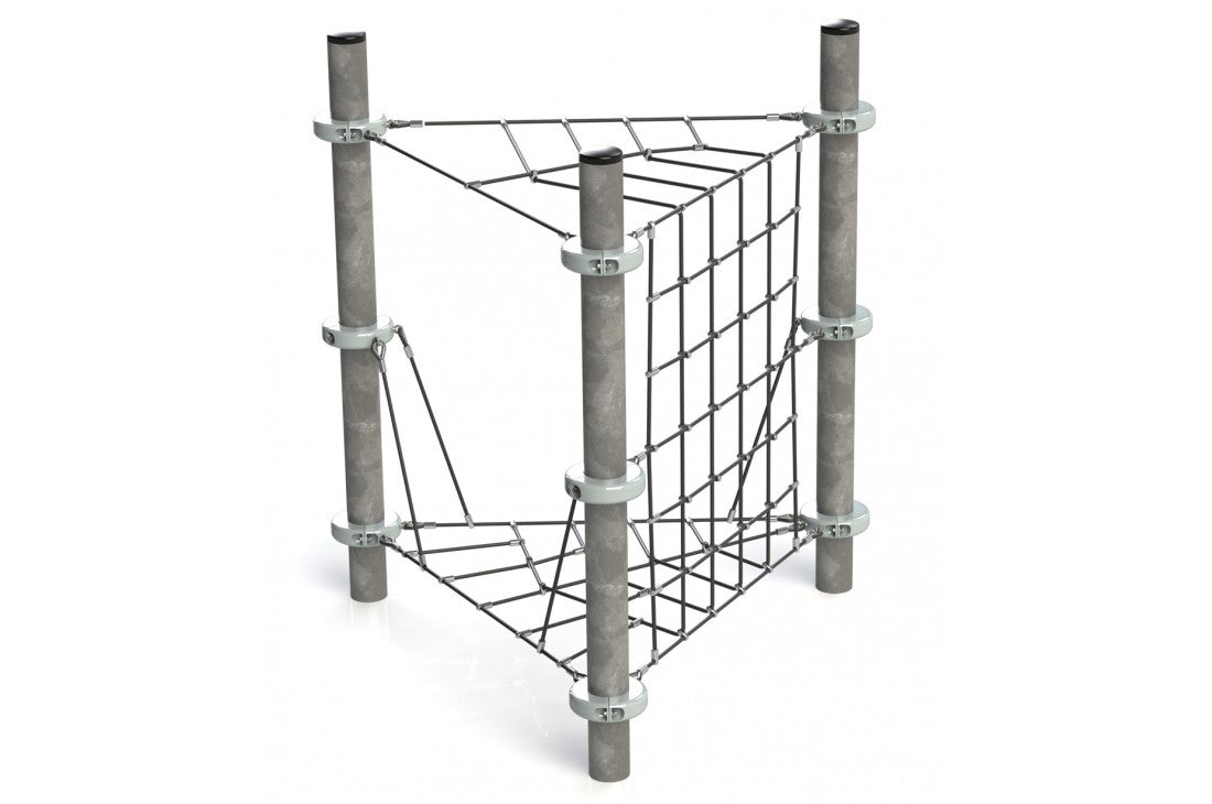 Commercial Grade Armed (Steel Core) Rope Structure - PERGOLA
