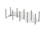 Commercial Grade Armed (Steel Core) Rope Structure - SIDEWALK