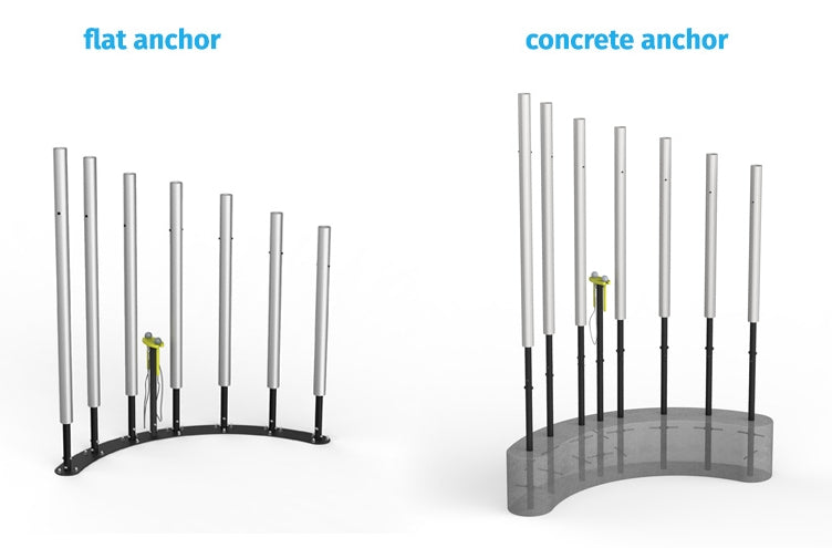 Tubular Bells FOREST Installation (In Ground Anchor)