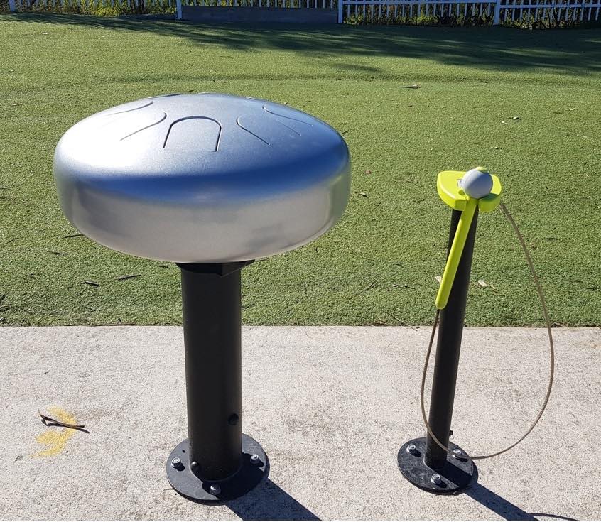 Handpan KOALA Installation With Mallet (Flat Anchor)