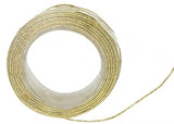 Metallic Wire Cord Gold 25m