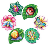 Garden Creatures Knobbed 1pc Puzzle Set of 6