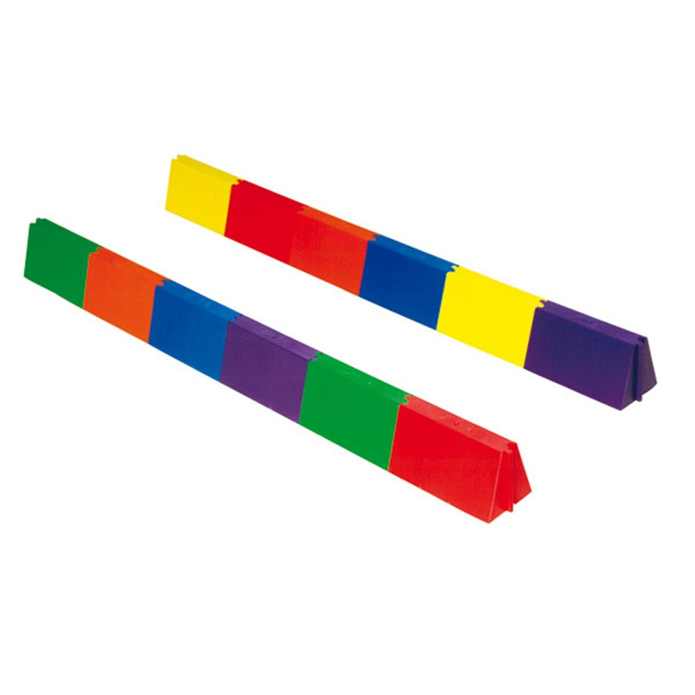 Rainbow Balance Beams Curved and Straight Set 24pcs
