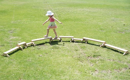 Bamboo Balance Pathway Set of 9